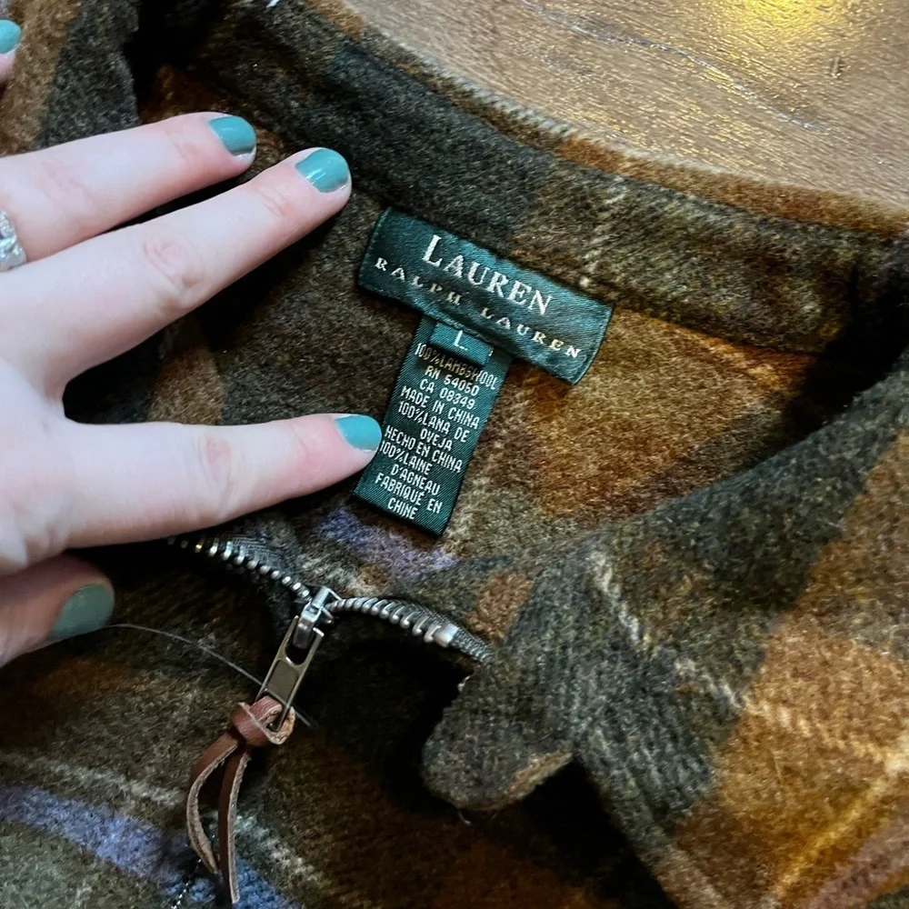 Lauren Ralph Lauren lambswool plaid shirt